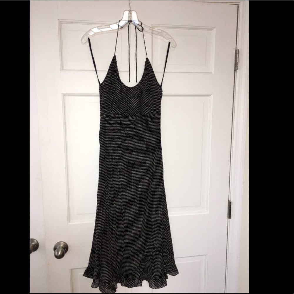 Laundry Silk Halter Dress